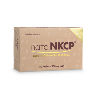 Natto NKCP supplement 60 tablets packaging