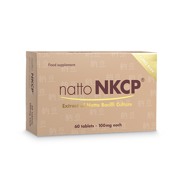 Natto NKCP supplement 60 tablets packaging